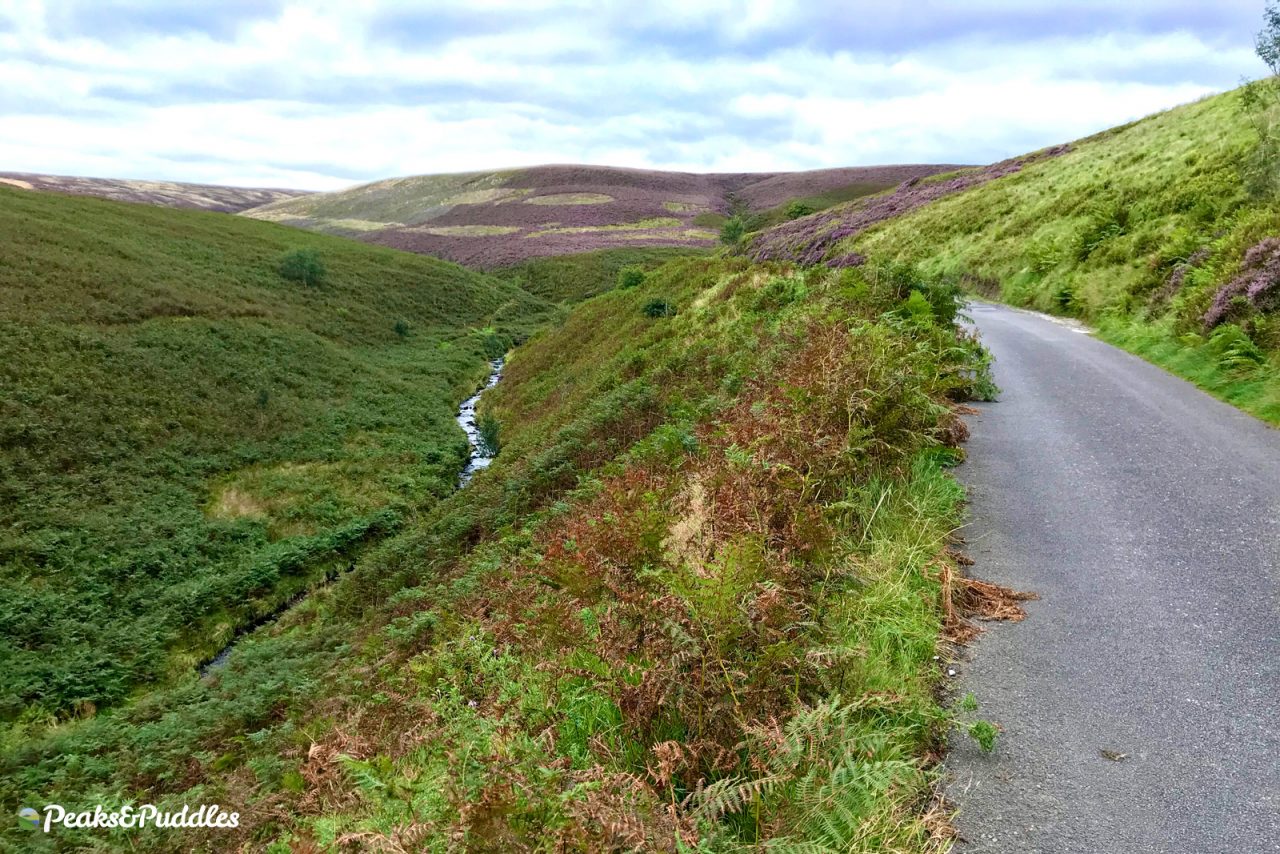 Goyt's Moss - the road from Errwood to Derbyshire Bridge